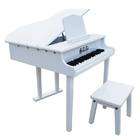 Schoenhut Toy Piano 379W 37 key White Concert Grand with Bench