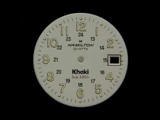 Vintage HAMILTON KHAKI Quartz Watch Dial Mens New  
