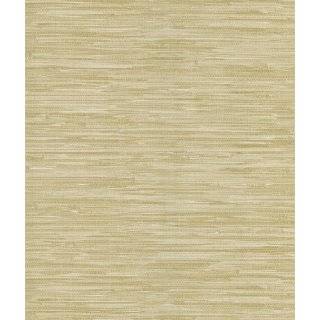   Geographic Home Grasscloth Leaf Wallpaper, 20.5 Inch by 396 Inch
