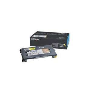 Lexmark C500 Yellow Toner Cartridge 3000 pages at 5% coverage for 