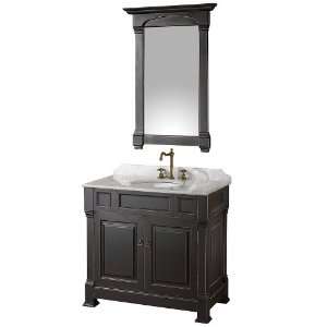  Wyndham WC TS36 Traditional Wood Bathroom Vanity + Mirror 