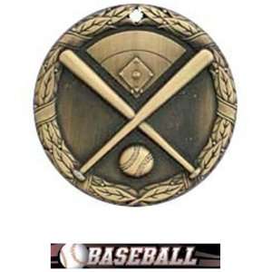  Hasty Awards Custom Baseball Medals GOLD MEDAL/ULTIMATE 