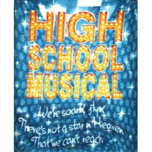   School Musical Fleece Throw Blanket Case Pack 3   365938 