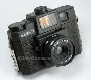 New Lomo Holga 120 CFN Camera with Built in Color Flash 614572185128 