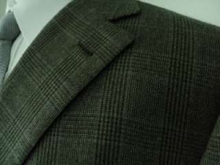   ZEGNA COUTURE 100% Cashmere 3BTN Side Vent Coat Jacket 46 48 R  