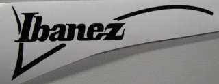 IBANEZ Guitar Window Decal Sticker 7 Any Color  