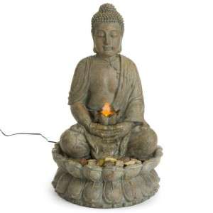Buddha Water Fountain Indoor or Outdoor Tabletop Home Decor New  
