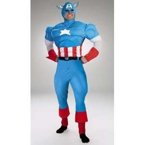 Deluxe Captain America Costume: Toys & Games