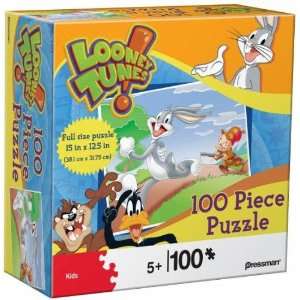  Looney Tunes Bugs Bunny & Elmer Fudd 100 Piece Puzzle 