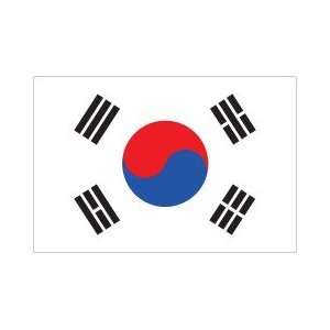  South Korea Flag Temporaray Tattoo: Toys & Games