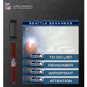  Turner Seattle Seahawks Magnetic To Do Notes, 4 Pack 
