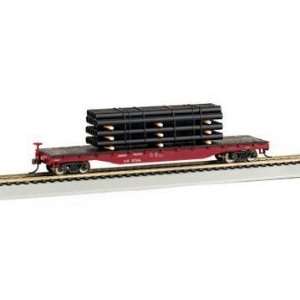  Bachmann Williams BAC18923 Ho Union Pacific Flat with Pipe 