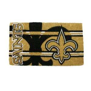  Welcome Mat Bleached New Orleans Saints: Sports & Outdoors