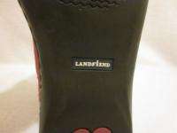 Girls Lands End Pink Ankle Suede Boots Size 4 NEW  