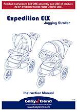 Baby Trend Expedition Travel System Stroller   Stride   Baby Trend 