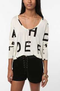 UrbanOutfitters  Silence & Noise Cropped Tee
