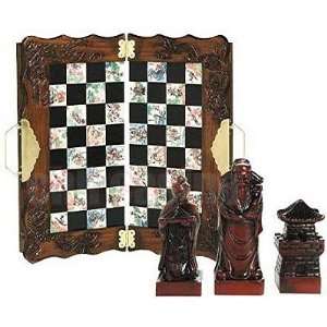  19 Deluxe Asian 8 Fairy Chess Set Toys & Games