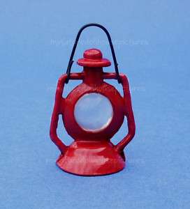 Miniature Dollhouse Red Lantern  