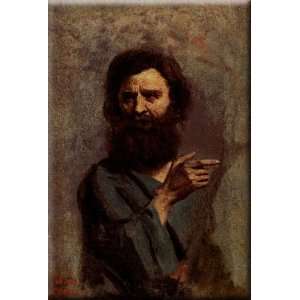  Head Of Bearded Man (A Study For The Baptism Of Christ 
