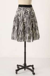 Anthropologie   Leisured Zebra Skirt  