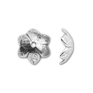   : Sterling Silver Six Petaled Flower Bead Cap: Arts, Crafts & Sewing