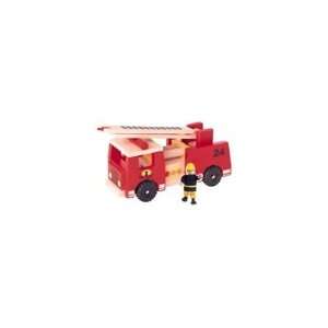  Brio Wooden Fire Engine: Toys & Games