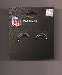 New NFL San Diego Chargers Lightning Bolt Logo Post Earrings 