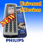 NEW LARGE dB 8 in 1 Universal Remote Control TV, DVD, Sat, Cable, VCR 