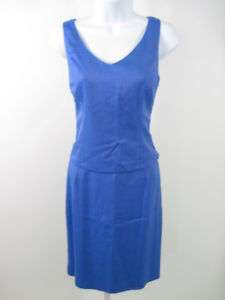 ISABEL ARDEE Blue Sleeveless Shirt Skirt Outfit Sz 4  