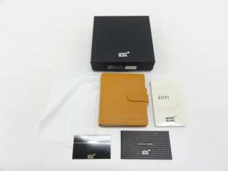 Mont Blanc Diary and Small Organizer, Brown (09504)  