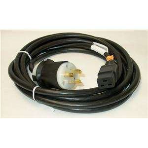  HP 15ft NEMA L6 20P/C19 Power Cord (Black) (HP 9000 series 