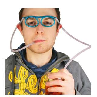 Amazing Silly Straw Glasses Plastic Tubing Drinking Eyeglasses, Brand 