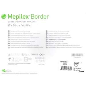 Molnlycke Healthcare Mepilex Border Self Adherent Soft Silicone Foam 