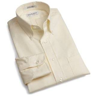 Van Heusen Mens Long Sleeve Easy Care Pinpoint Oxford Solid Shirt by 