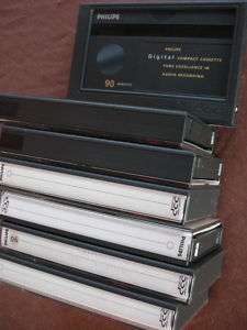 Philips DCC Digital Compact Audio Cassette Tapes  