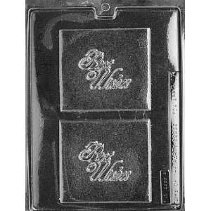  BEST WISHES Greeting Cards Candy Mold Chocolate: Home 