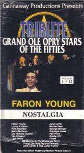 VHS: GRAND OLE OPRY STARS FIFTIESFARON YOUNG..RARE  