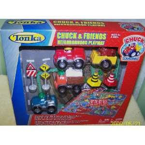  Tonka Chuck & friends *Farm* Neighborhood Playmat Playset 