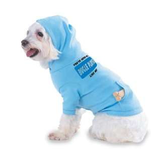 BUGLE PLAYER LIKE ME Hooded (Hoody) T Shirt with pocket for your Dog 