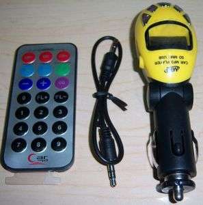 Car MP3 Player Wireless FM Transmitter USB SD Slot bundle w/ remote 