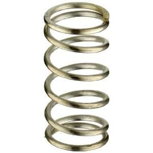 Stainless Steel 302 Compression Spring, 0.42 OD x .042 Wire Size x 0 