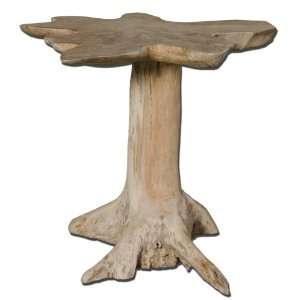    Driftwood Accent Table, Quito Style Teak Wood