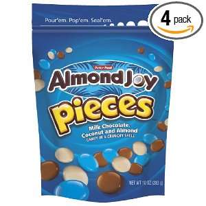 Almond Joy Pieces, 10 Ounce Pouches Grocery & Gourmet Food