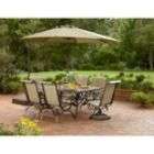 Essential Garden Replacment Canopy for 10 ft. Round Offset Umbrella