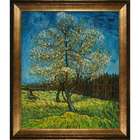 overstockArt Van Gogh   Pink Peach Tree with Athenian Gold Frame 