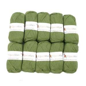  Alpaca Knitting Yarn Sport 10 Skeins by Putuco(IC), Soft 