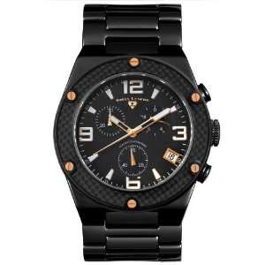  Mens Throttle Chronograph Black Ion Plated Electronics