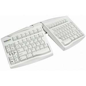  Goldtouch Adjustable Keyboard   White   GTN 0033 