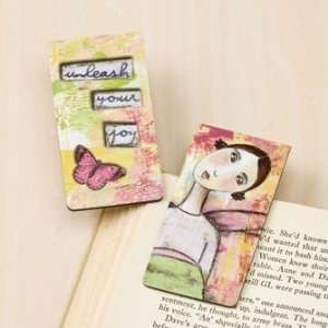  Unleash Your Joy Magnetic Bookmark