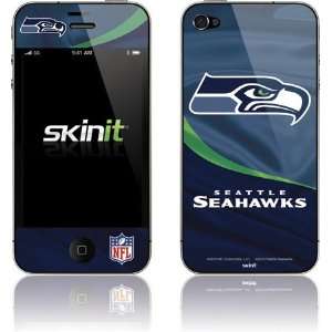   Seattle Seahawks Vinyl Skin for Apple iPhone 4 / 4S Electronics